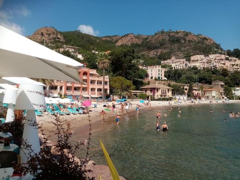 2 Pieces Climatise A 200M Des Plages Théoule-sur-Mer Екстериор снимка